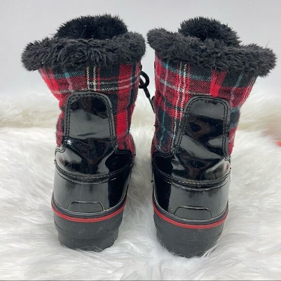 Storm Alpen | waterproof snow boots 6.0 M plaid, black , red. - Picture 5 of 5